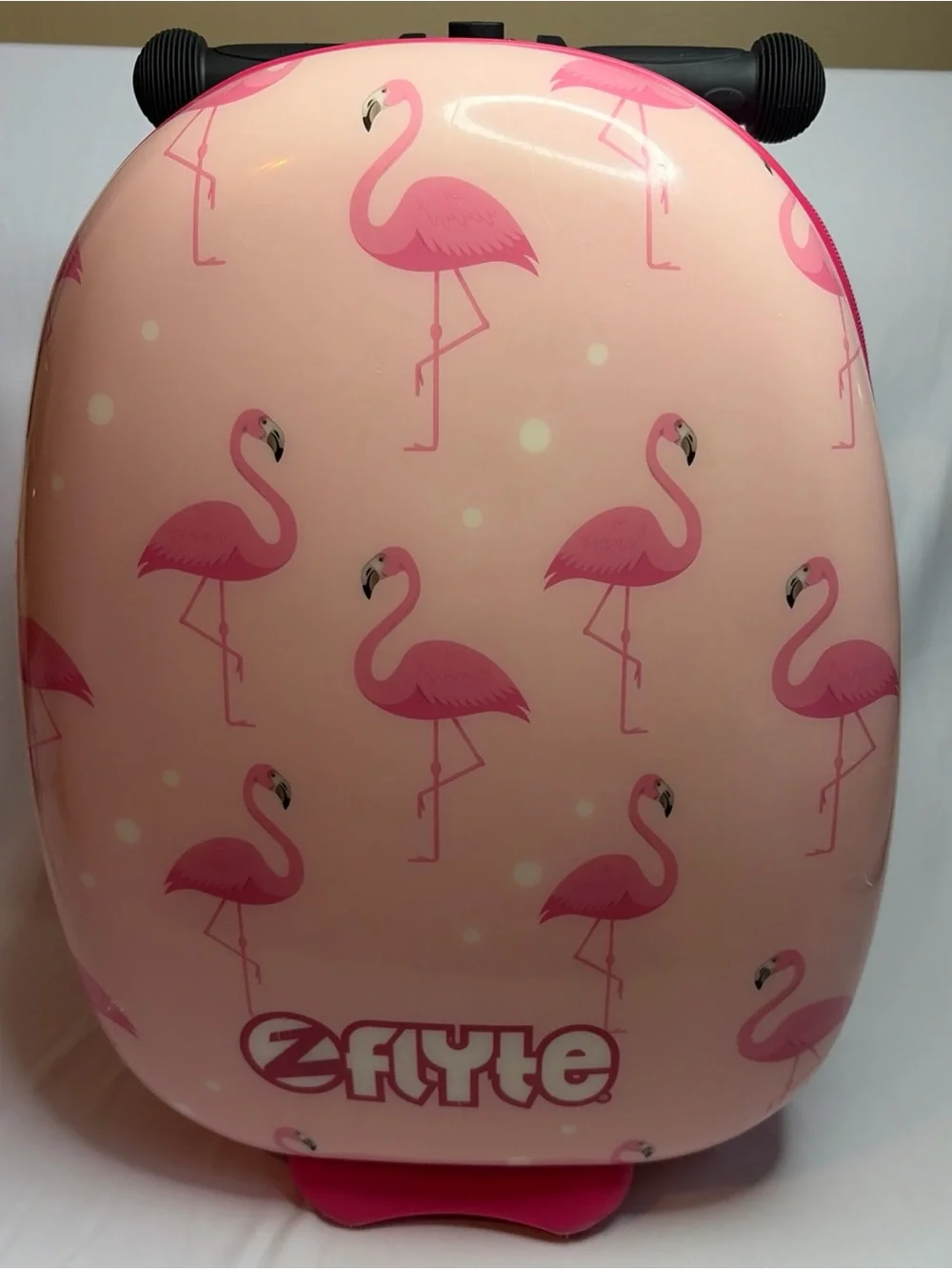 Zflyte Pink Flamingo Hard-Shell Kids Carry-On